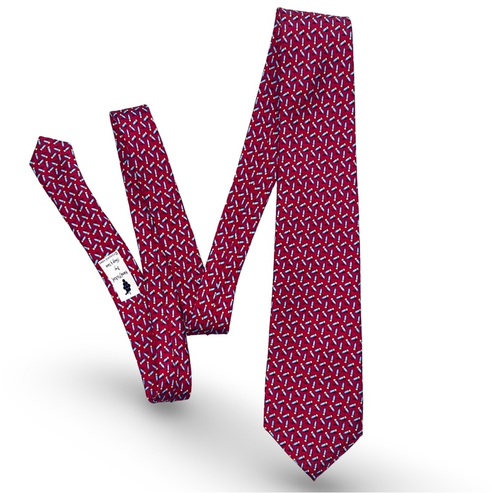 Vineyard Vines Men's RARE Shotgun Shell Print Tie